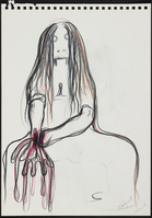 KT 2022 072
<br/>
Zonder titel (gewonde figuur)
<br/>
<em>Melgaard, Bjarne (1965)</em>